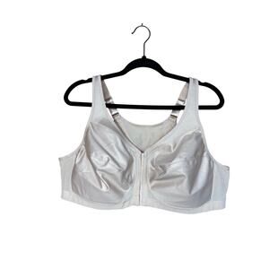 Glamorise Women’s Front-Closure Bra, Nude, Size 48B, EUC